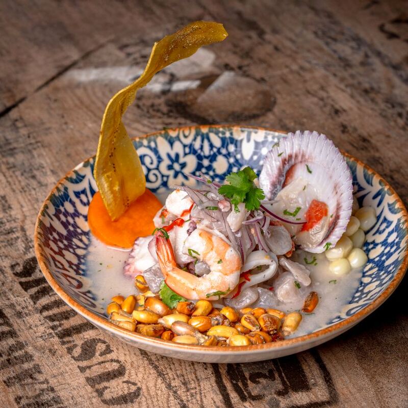 Ceviche mixto