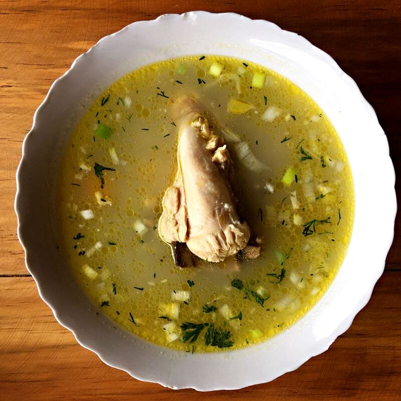 Sancocho de gallina